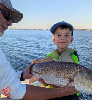 Panama City redfish making memories on the water!