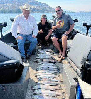 Coho and Chinook salmon success in Richland!