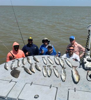 Hooked up on the Matagorda flats