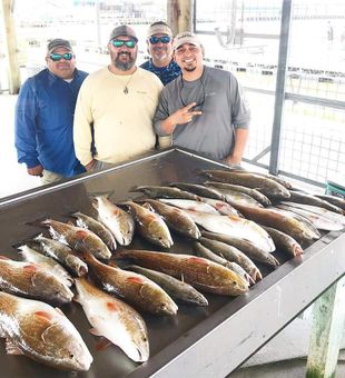 Stacked with redfish and trout!