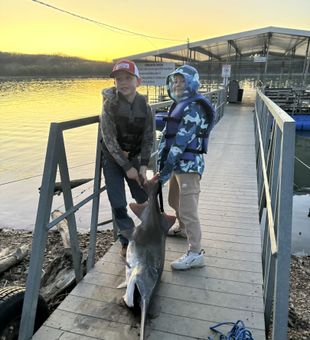 Casting lines in the stunning Branson waters