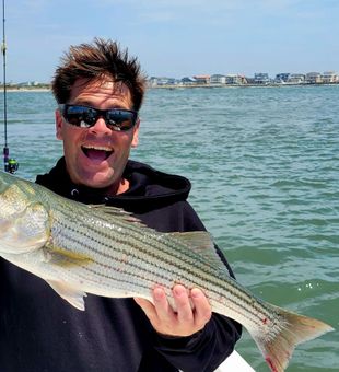 Chasing ocean views and tight lines in Atlantic City, NJ.