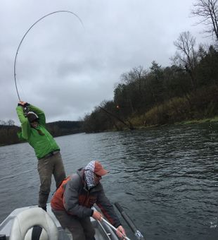 Fishing in White River