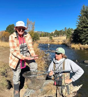 Silent mornings, trout calls