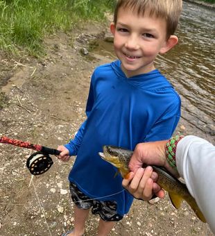 First Trout Catch! - Longmont, CO.