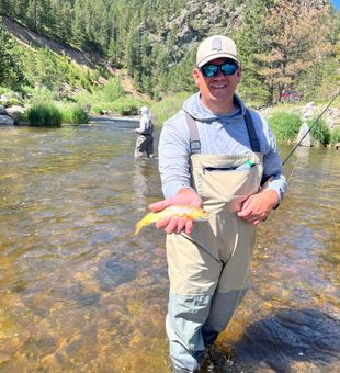 Rod in hand, heart at ease.