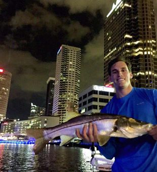 Night Nearshore Fishing in Florida