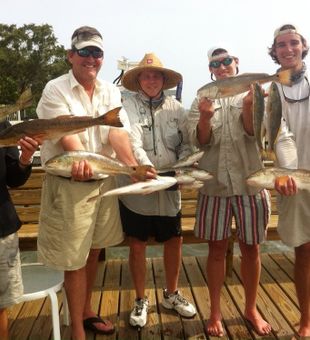 Group Fishing In Tampa, Florida