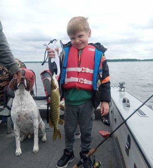 Nice Northern Pike caught in Minneapolis waters!