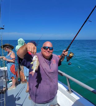 Snapper honeyhole only in Key West, FL Partyboat.