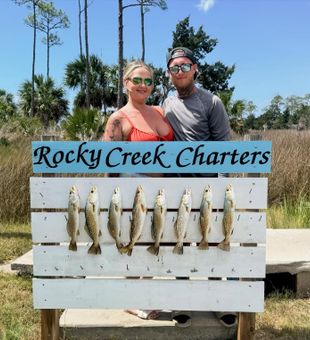 Fantastic speckled trout haul from Steinhatchee waters!