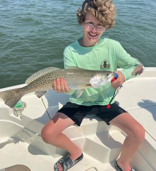 Trout fishing excitement in Atlantic Beach