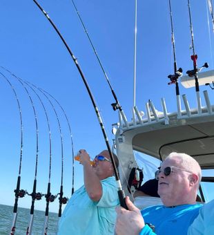 Epic catch of the day on the beautiful Lake Erie