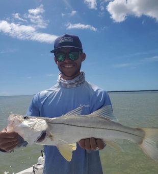 Catching Snook in Islamorada, Florida￼