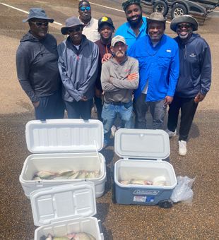 Loaded! Mississippi slab Crappie coolers packed
