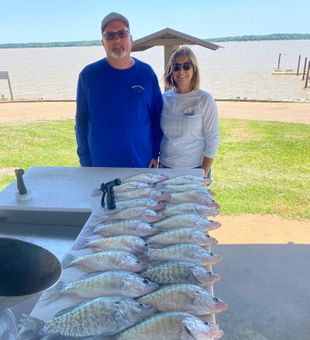 Clean! Mississippi Crappie fishing day