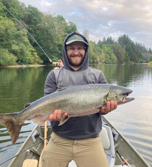 Hooked on outdoor life.