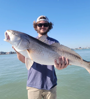 Landing big ones in Corpus Christi.