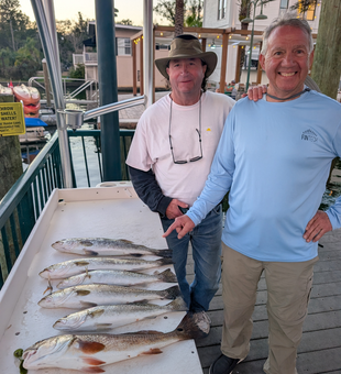 Crystal River redfish and speckled trout success!
