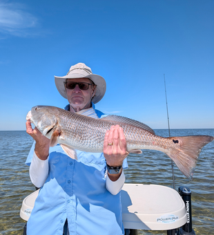 Reeled in a big one!