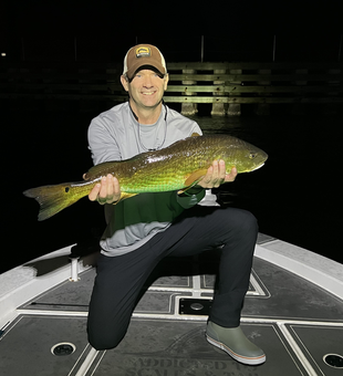 Caught a real beauty on the lake tonight!