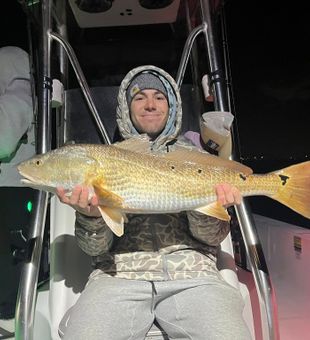 On the hunt for the perfect redfish.