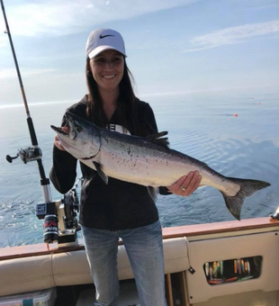 From the depths to the deck—what a catch!