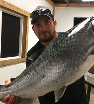 Chasing giants on Lake Michigan! 