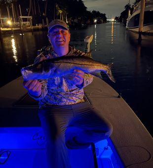 Hooked a giant tarpon in Miami