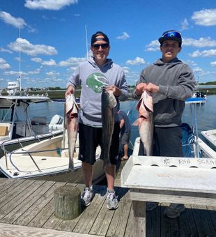 A great day of fishing starts in Barnegat Light.
