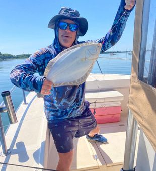 Barnegat Bay fluke On Deck