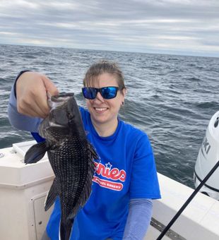 A successful fishing day out of Barnegat Light on the New Jersey coast.