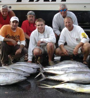 Deep sea fishing in Marathon, Fl