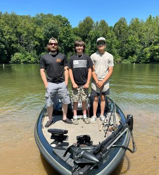 North Carolina largemouth bass showing out.