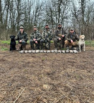 Successful duck hunt in Winchester Bay Oregon!