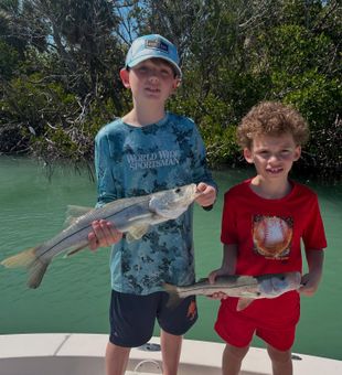 Double snook catch! #FishingFun