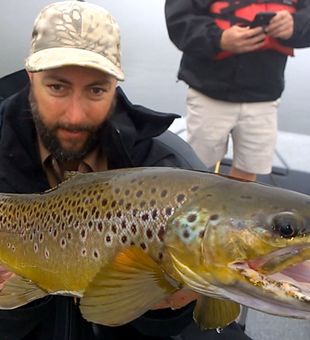 White River trout—caught in style.