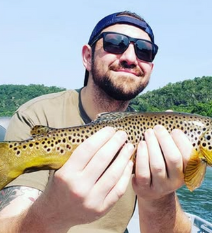 Just look and admire that trout from white river