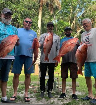 New Smyrna Beach red snapper bite