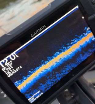 Sonar reveals promising underwater structure in Arbuckle!