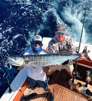 Nice wahoo caught for this fun father and sons trip