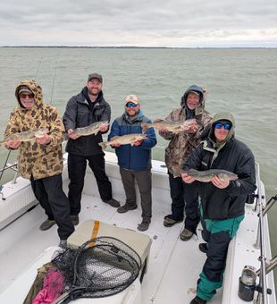 Chilly day, solid Walleye lineup!