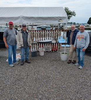 Productive Lake Erie walleye day!