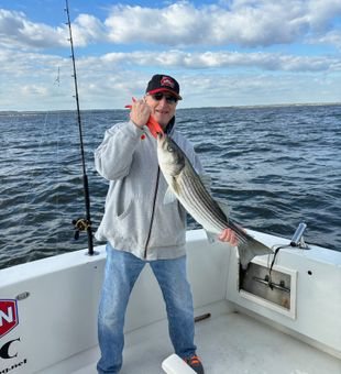 Happy anglers in Belmar
