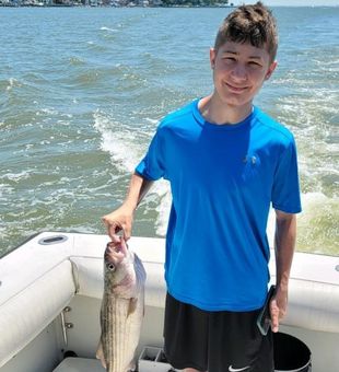 Proud catch on Chesapeake Bay