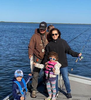 The Family that fish together stays together 