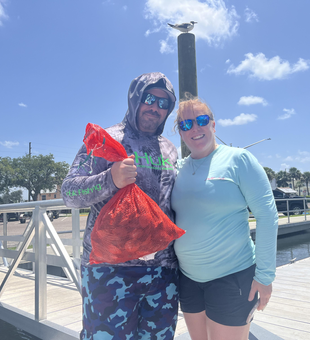 Jigging through storm clouds for the best catch in Homosassa!