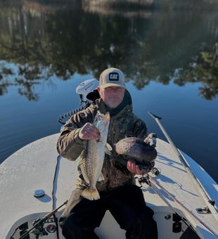 Suffolk fly rod redfish hookup