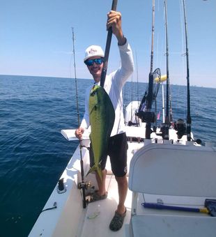 Gulf waters delivering another great mahi!