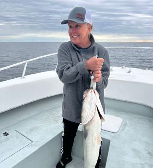 Big Striped Bass and big smiles!